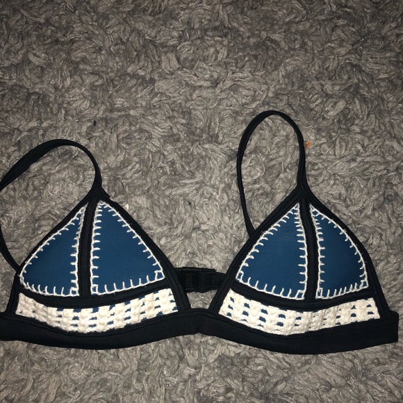 crochet bathing suit top